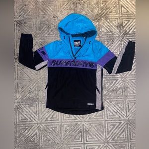 Men’s Superdry Pullover Windbreaker Hoodie Size M